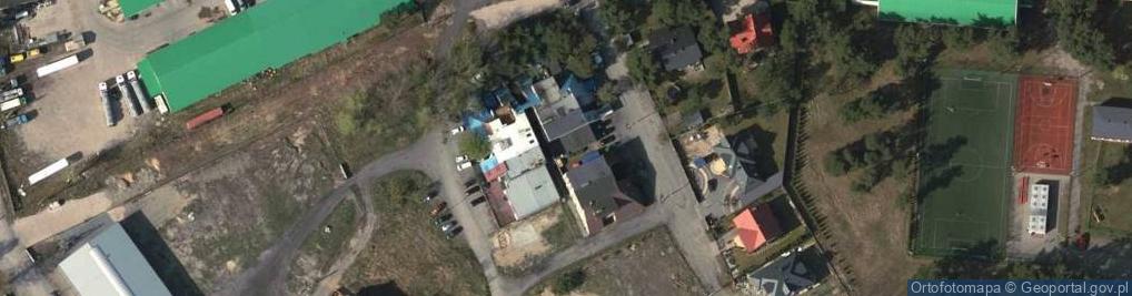 Zdjęcie satelitarne Ślusarska ul.