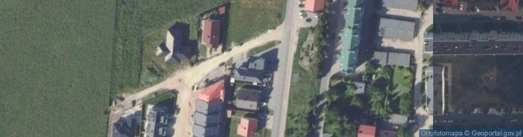 Zdjęcie satelitarne Słoneczna ul.