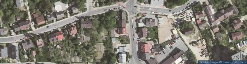 Zdjęcie satelitarne Sławka Walerego ul.
