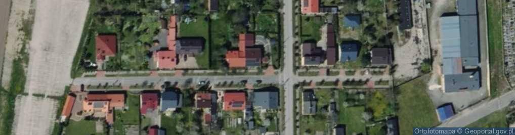 Zdjęcie satelitarne Słowackiego Juliusza ul.