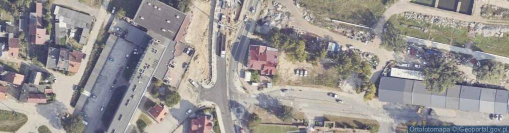 Zdjęcie satelitarne Słoneczna ul.