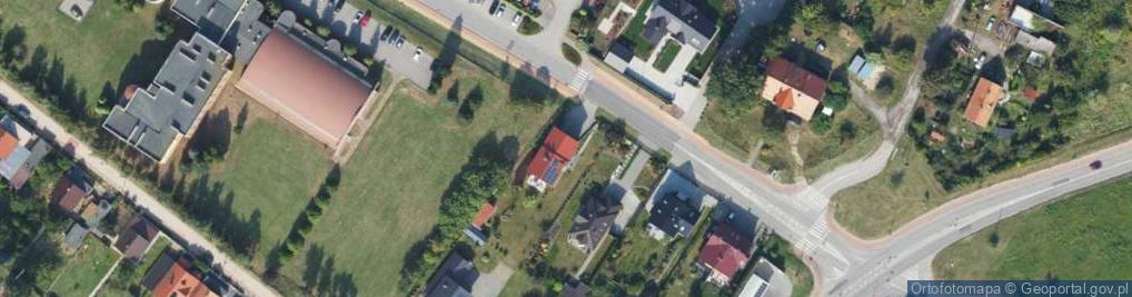 Zdjęcie satelitarne Słoneczna ul.