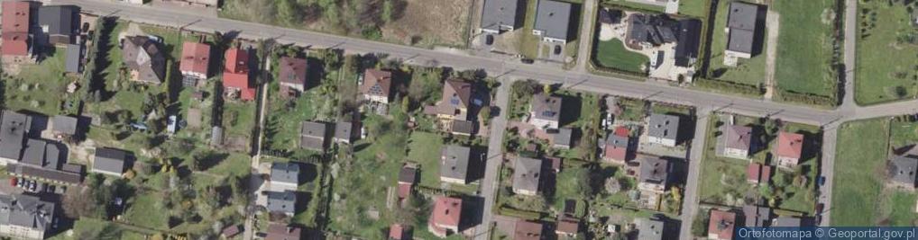 Zdjęcie satelitarne Słowackiego Juliusza ul.