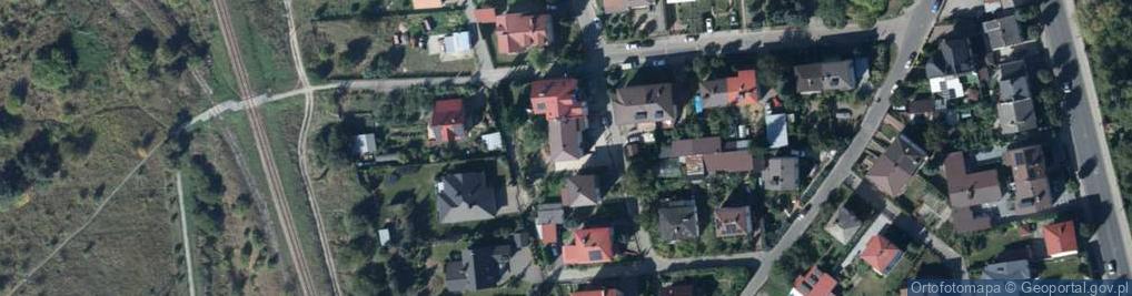 Zdjęcie satelitarne Śliwiny Wandy ul.