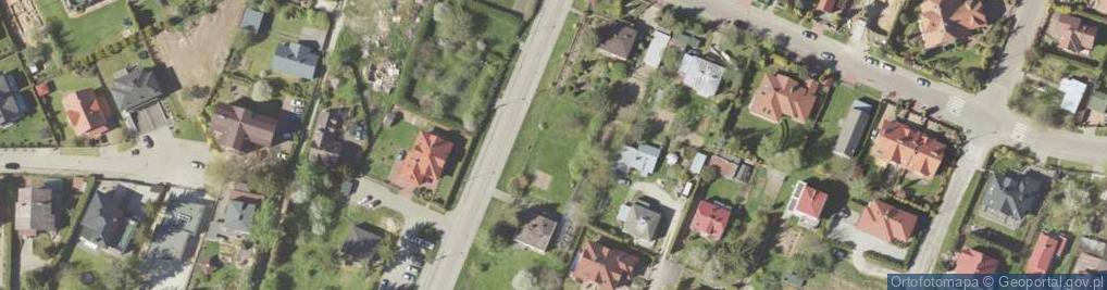 Zdjęcie satelitarne Sławin ul.