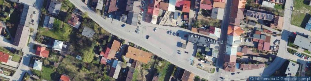 Zdjęcie satelitarne Słowackiego Juliusza ul.