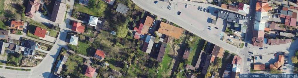 Zdjęcie satelitarne Słowackiego Juliusza ul.