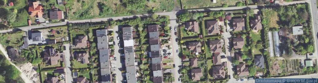 Zdjęcie satelitarne Słoneczne Wzgórze ul.