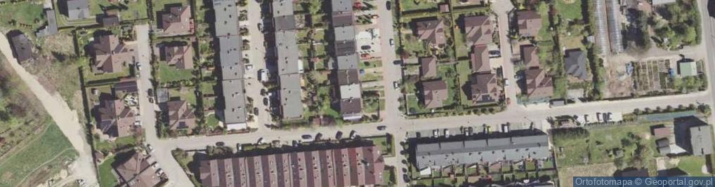 Zdjęcie satelitarne Słoneczne Wzgórze ul.