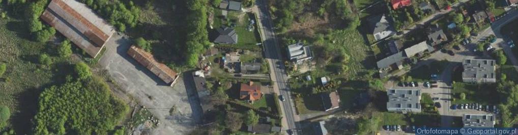 Zdjęcie satelitarne Słowackiego Juliusza ul.