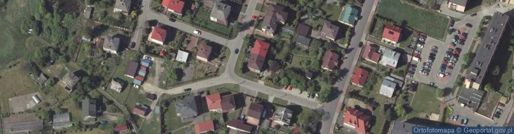 Zdjęcie satelitarne Słowackiego Juliusza ul.