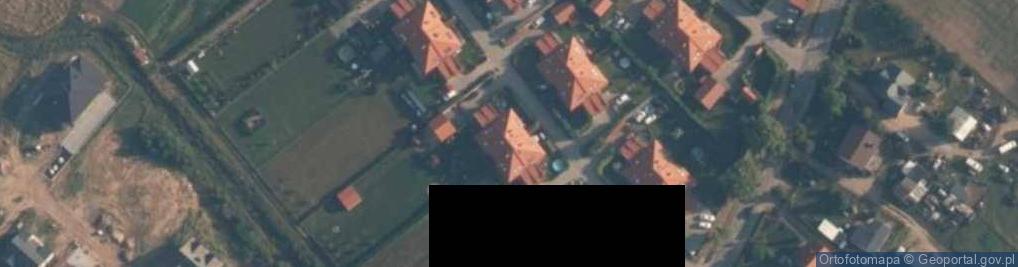 Zdjęcie satelitarne Słoneczne Tarasy ul.