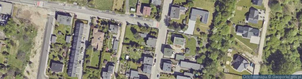 Zdjęcie satelitarne Słowackiego Juliusza ul.