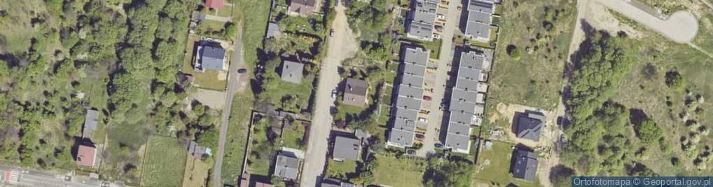 Zdjęcie satelitarne Słowackiego Juliusza ul.