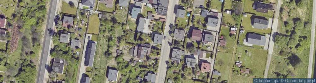 Zdjęcie satelitarne Słowackiego Juliusza ul.