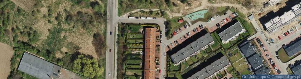 Zdjęcie satelitarne Słowików ul.