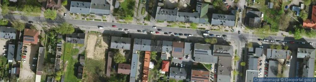 Zdjęcie satelitarne Słowackiego Juliusza ul.