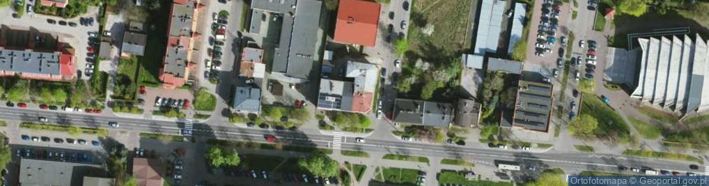 Zdjęcie satelitarne Słowackiego Juliusza ul.