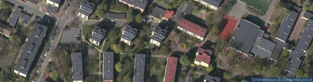 Zdjęcie satelitarne Słonia Trąbalskiego ul.