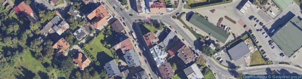 Zdjęcie satelitarne Słowackiego Juliusza ul.