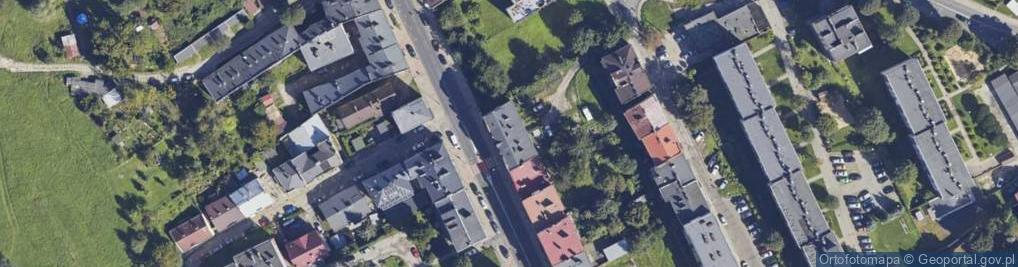 Zdjęcie satelitarne Słowackiego Juliusza ul.
