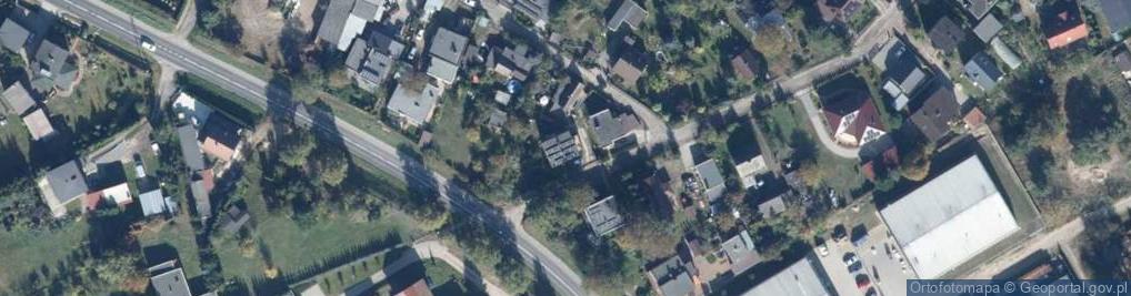 Zdjęcie satelitarne Słoneczna ul.