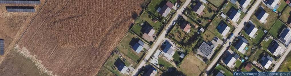 Zdjęcie satelitarne Słoneczne Wzgórze ul.