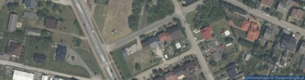 Zdjęcie satelitarne Słoneczna ul.