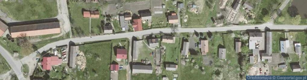Zdjęcie satelitarne Słączno ul.