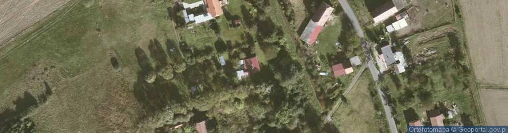 Zdjęcie satelitarne Sławnikowice ul.