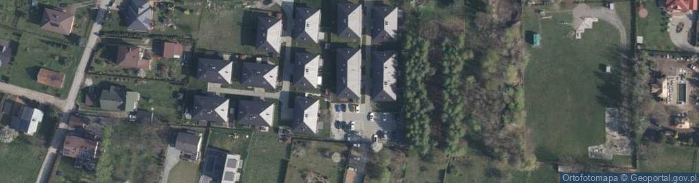 Zdjęcie satelitarne Śledziejowice ul.