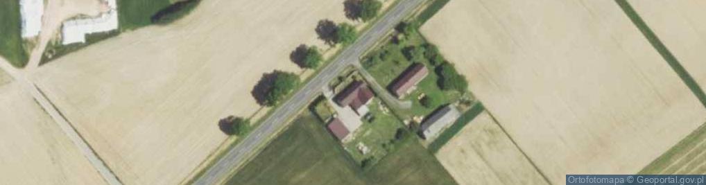 Zdjęcie satelitarne Ślęzany ul.