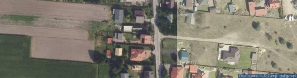 Zdjęcie satelitarne Słodków-Kolonia ul.