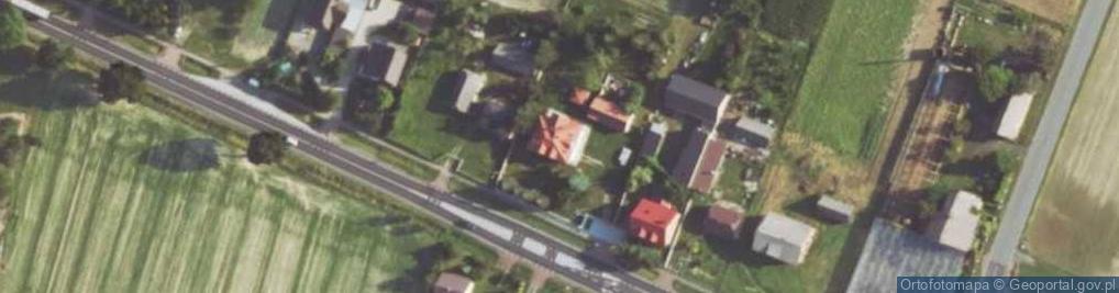 Zdjęcie satelitarne Słomków Mokry ul.
