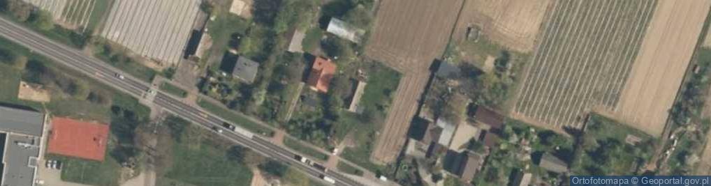 Zdjęcie satelitarne Słomków Mokry ul.