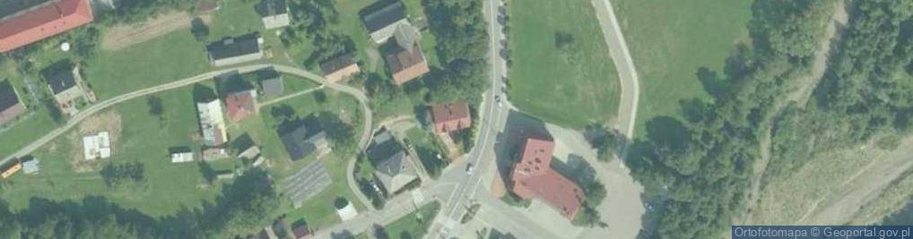 Zdjęcie satelitarne Słopnice ul.