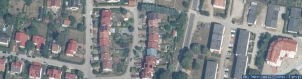 Zdjęcie satelitarne Słupy ul.