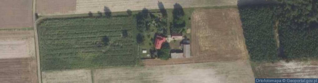 Zdjęcie satelitarne Słuszków ul.