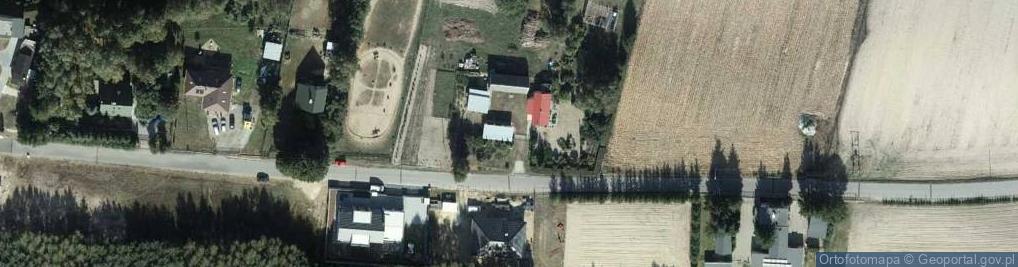 Zdjęcie satelitarne Służewo-Pole ul.