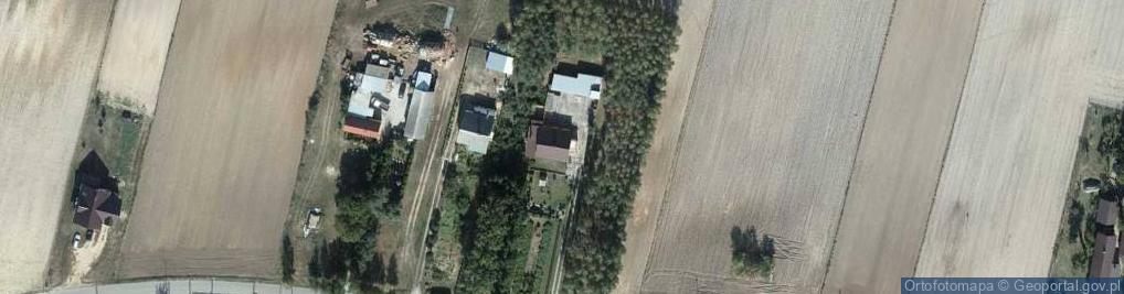 Zdjęcie satelitarne Służewo-Pole ul.