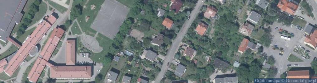 Zdjęcie satelitarne Słowackiego Juliusza ul.