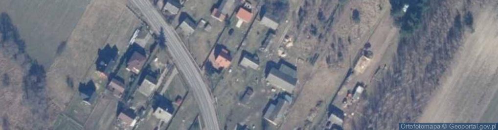 Zdjęcie satelitarne Słowiki-Folwark ul.