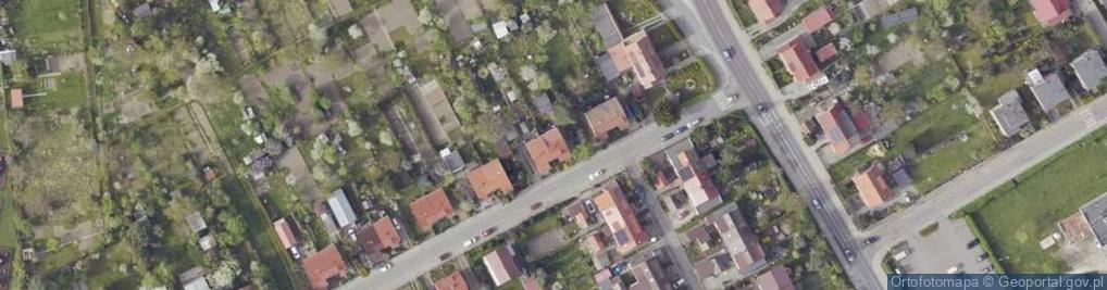 Zdjęcie satelitarne Słowackiego Juliusza ul.