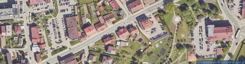 Zdjęcie satelitarne Słowackiego Juliusza ul.