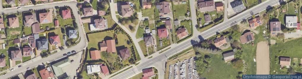 Zdjęcie satelitarne Słowackiego Juliusza ul.