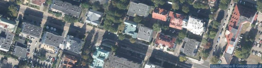Zdjęcie satelitarne Słowackiego Juliusza ul.