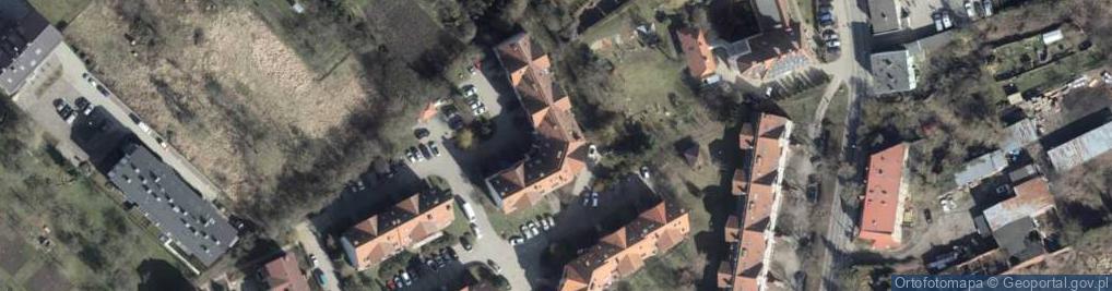 Zdjęcie satelitarne Słowacka ul.