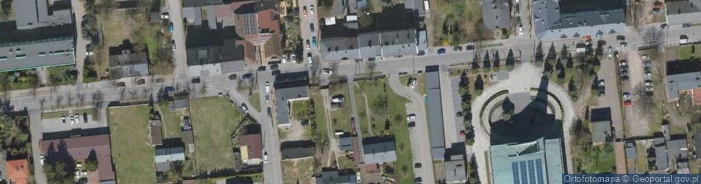Zdjęcie satelitarne Słowackiego Juliusza ul.