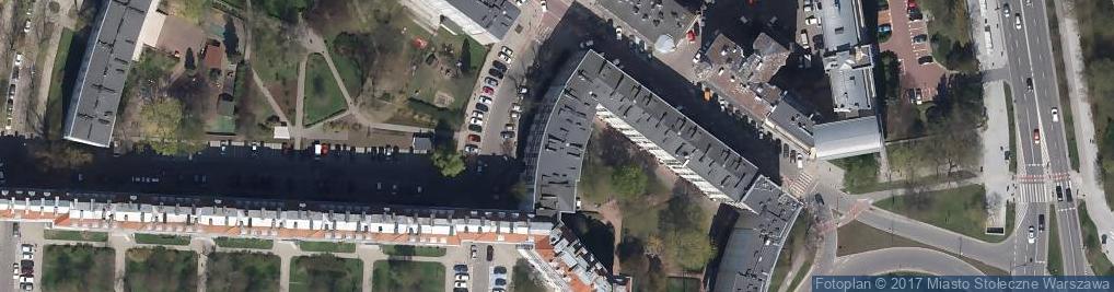 Zdjęcie satelitarne Służewska ul.