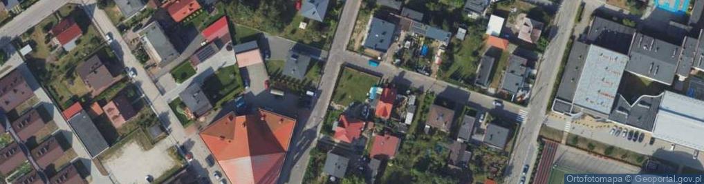 Zdjęcie satelitarne Słowackiego Juliusza ul.